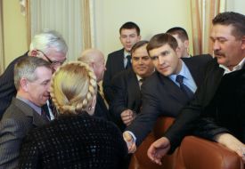 Yulia Timoshenko and Aleksandr Oleynik