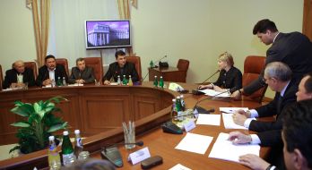 Yulia Timoshenko at the session