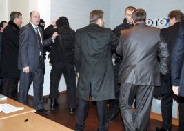 Collision between deputies and employees of SSU