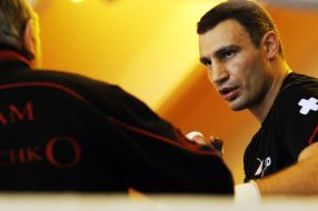 Vitaliy Klichko and Fritz Zdunek