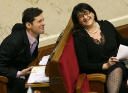 Ruslan Knyazevich and Olga Gerasimyuk