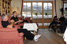 Vitaliy Klichko and Fritz Zdunek