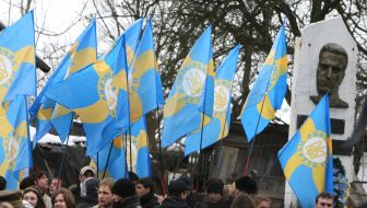 Monument inauguration participants
