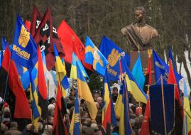 Monument inauguration participants