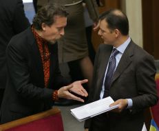 Andrey Shkil and Oleg Lyashko