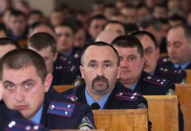 Divisional police inspectors of Ukraine western regions