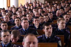 Divisional police inspectors of Ukraine western regions
