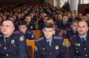 Divisional police inspectors of Ukraine western regions