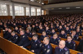 Divisional police inspectors of Ukraine western regions