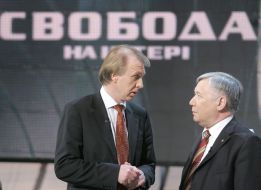 Vladimir Ogryzko and Yury Ekhanurov