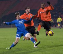 Razvan Rats, Fernandinho and Ruslan Rotan