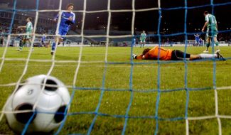 A ball is in collars