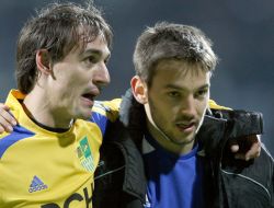 Milos Ninkovic and Milan Obradovic