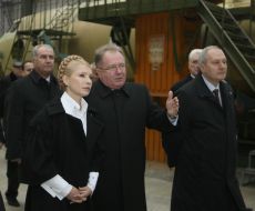 Yuliya Timoshenko, Valeriy Kozorezov and Vladimir Novitskiy