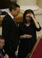 Anatoliy Gritsenko, Nikolay Martynenko and Irina Berezhnaya