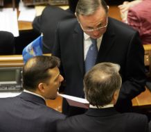 Oleg Lyashko, Aleksandr Efremov  and Ivan Kirilenko