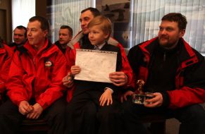 Send-offs of winterers brigade