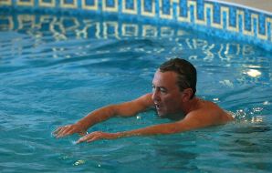 Kiev’s mayor demonstrates sporting form