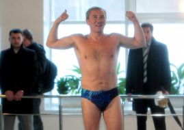 Kiev’s mayor demonstrates sporting form