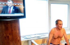 Kiev’s mayor utters short declaration for a press