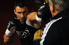 Vitaliy Klichko and Fritz Zdunek