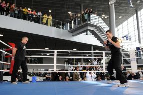 Vitaliy Klichko and Fritz Zdunek