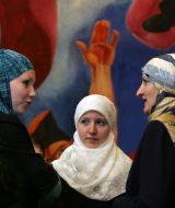 Участницы празднования рождения Пророка Мухаммада