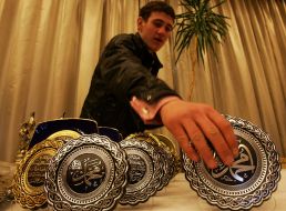 Участник празднования рождения Пророка Мухаммада