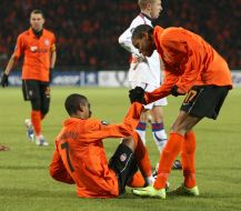 Luiz Adriano and Fernandinho