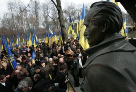 Honouring of Vyacheslav Chornovil memory