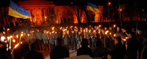 Participants of National Shevchenko prize laureates awarding