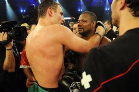 Vitaliy Klichko and Juan Carlos Gomez