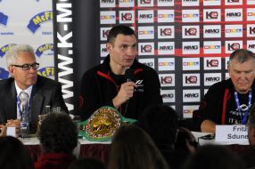 Vitaliy Klichko and Fritz Zdunek