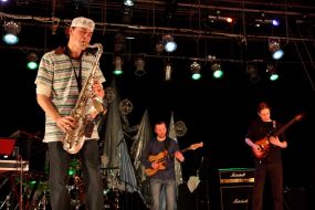 Mikhail Balog, Rodion Kakichev and Sergey Kasinets