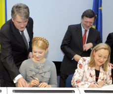 Signing of joint declaration of Ukraine and European Union