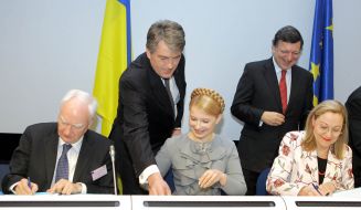 Signing of joint declaration of Ukraine and European Union