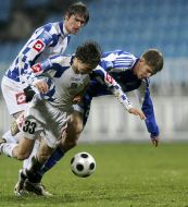 Artyom Kravets, Bogdan Shershun and Andrey Khomin