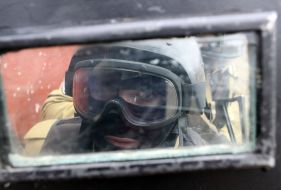 Fighter of the special division ”Socol”