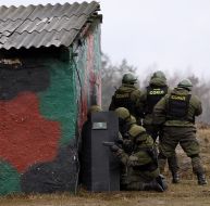 Навчання спецпідрозділу ”Сокіл”