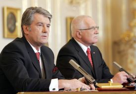 Viktor Yushchenko and Vaclav Klaus
