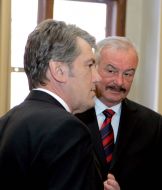 Viktor Yushchenko and Premysl Sobotka