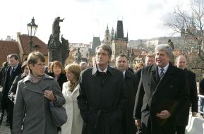 Viktor Yushchenko and Ekaterina Yushchenko