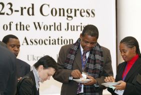 Участники ХХІІІ Конгресса Всемирной ассоциации юристов
