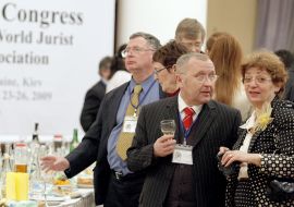 Участники ХХІІІ Конгресса Всемирной ассоциации юристов