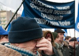 The Zaporozhia aluminium combine employees