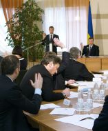 Meeting of opposition government