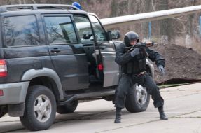 Боєць спецпідрозділу «Беркут»