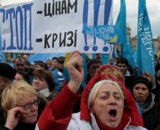 Participants of action «Say to the crisis - feet!»