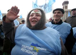 Participants of action «Say to the crisis - feet!»