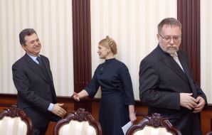 Pietro Giovanni Donnici, Yuliya Timoshenko and Yaroslav Bashta